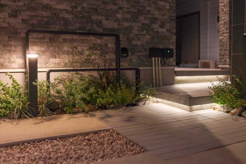 直線美が映える、シンプルデザイン