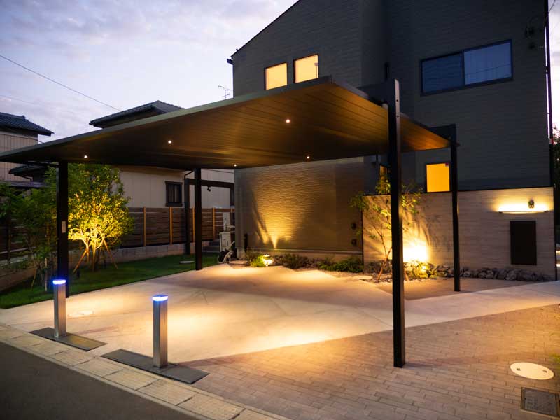 優しいグレーと緑に包まれる暮らし